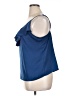 Gap 100% Polyester Blue Sleeveless Top Size XL - photo 5