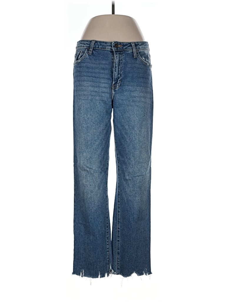 Pre-owned Just Black Jeans In Blue