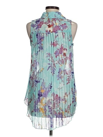 Eyelash Couture Sleeveless Blouse (view 2)