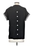 Dokotoo 100% Polyester Black Short Sleeve Blouse Size S - photo 2