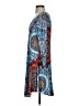 dearcase Paisley Blue Casual Dress Size S - photo 5