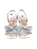 Kelly & Katie Metallic Silver Sandals Size 6 1/2W - photo 2