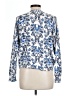 CeCe Floral Blue Pullover Sweater Size L - photo 2