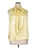 CAbi Yellow Sleeveless Blouse Size XL - photo 1