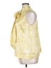 CAbi Yellow Sleeveless Blouse Size XL - photo 5