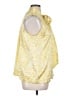 CAbi Yellow Sleeveless Blouse Size XL - photo 4
