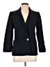 Evan Picone 100% Wool Blue Black Wool Blazer Size 10 - photo 1