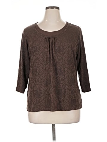 Coldwater Creek 3/4 Sleeve T-Shirt (view 1)