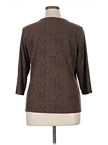 Coldwater Creek 3/4 Sleeve T-Shirt (view 2)