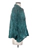 Cailey 22 Teal 3/4 Sleeve Blouse Size XS - photo 4