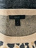 J.Crew 100% Wool Animal Print Tan Wool Pullover Sweater Size S - photo 7