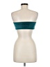 Unbranded 100% Polyester Teal Tube Top Size M - photo 2