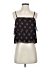 Avec Les Filles 100% Polyester Black Tank Top Size S - photo 1