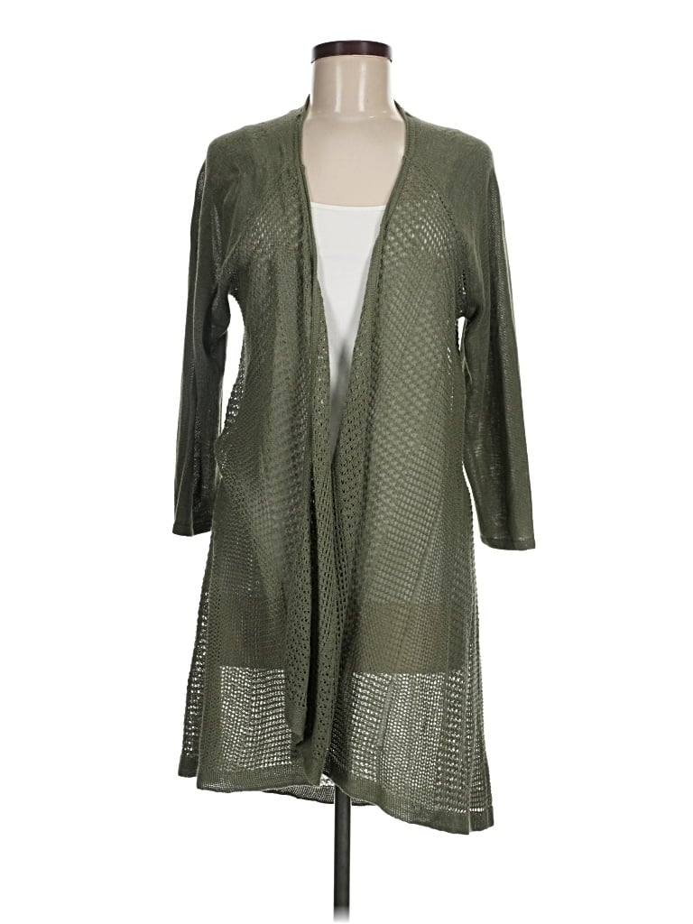 Pre-owned Style & Co Cardigan Sweater In Green