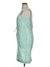 People Tree Argyle Teal Cocktail Dress Size 14 - photo 5