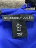 Sincerely Jules Blue Sleeveless Top Size L - photo 7