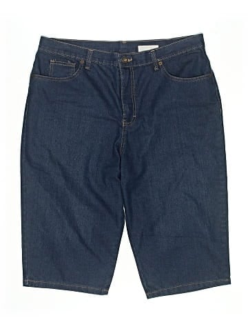 Hillard & Hanson Denim Shorts (view 1)