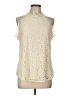 Unbranded Ivory Sleeveless Blouse Size L - photo 1