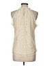 Unbranded Ivory Sleeveless Blouse Size L - photo 2