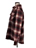 Point Zero 100% Polyester Plaid Burgundy Fleece Size M - photo 5