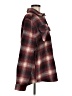Point Zero 100% Polyester Plaid Burgundy Fleece Size M - photo 4