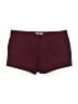 No Boundaries 100% Cotton Solid Burgundy Shorts Size 11 - photo 1