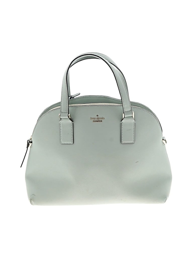 Pre-owned Kate Spade New York Leather Satchel In Green