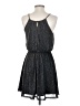Mi ami Metallic Silver Cocktail Dress Size S - photo 2