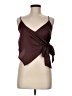ASOS Design 100% Polyester Burgundy Tank Top Size 6 - photo 1