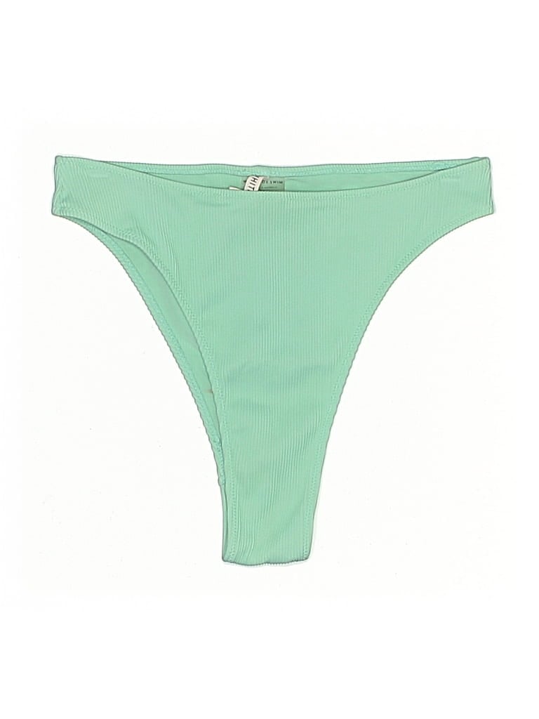 Pre-owned White Fox Swimsuit Bottoms In Green