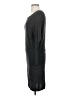 Wrap 100% Merino Gray Wool Dress Size 4 - photo 5
