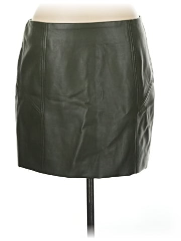 Bagatelle Faux Leather Skirt (view 1)