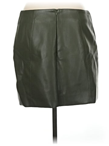Bagatelle Faux Leather Skirt (view 2)