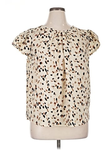 Shein Curve Short Sleeve Blouse (view 1)