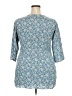 Tissu Teal 3/4 Sleeve Blouse Size 2X - photo 2