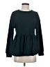 Unbranded 100% Polyester Teal Pullover Sweater Size S - photo 1