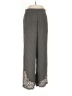 Unbranded 100% Polyester Polka Dots Gray Black Casual Pants Size M (estimated) - photo 1
