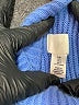 H&M Solid Blue Turtleneck Sweater Size L - photo 7