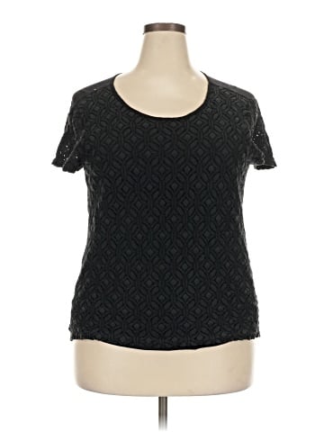 Truly Poppy Short Sleeve Top (view 1)