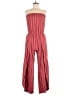 Drew Stripes Red Jumpsuit Size M - photo 1