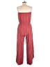 Drew Stripes Red Jumpsuit Size M - photo 2