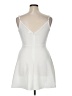 Unbranded Solid White Cocktail Dress Size XL - photo 2