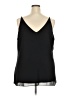 City Chic 100% Polyester Black Sleeveless Blouse Size 20 Plus (L) - photo 2