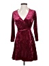 Lulus Burgundy Cocktail Dress Size XS - photo 1