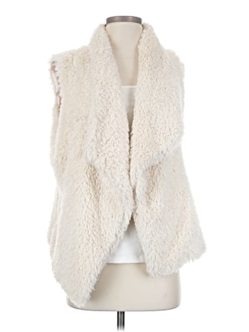 Calvin Klein Faux Fur Vest (view 1)