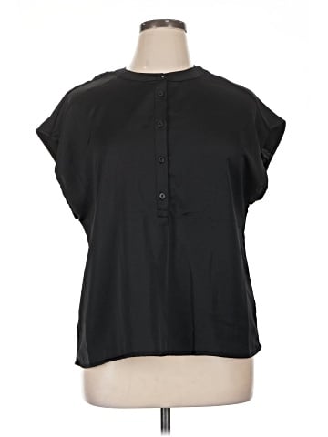 A New Day Short Sleeve Blouse (view 1)