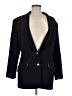 DKNY 100% Acetate Blue Black Blazer Size 8 - photo 1