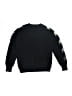 Brodie 100% Cashmere Stars Black Cashmere Pullover Sweater Size 10 - photo 2
