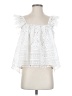 Eri + Ali 100% Polyester White Sleeveless Blouse Size S - photo 1