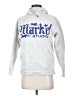 Market 100% Cotton Silver Pullover Hoodie Size Sm (1) - photo 1